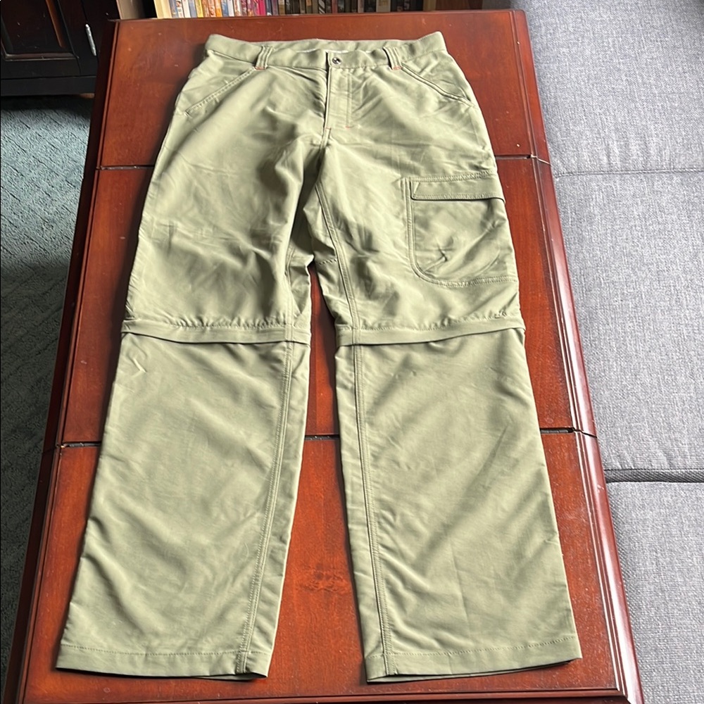 MEC youth cargo zip off hiking pants size 16